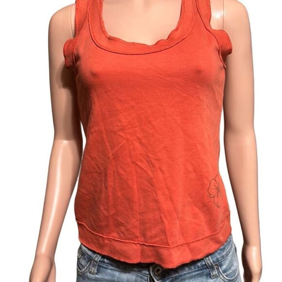 Women's picante sleeveless ruffle tank top M - Picture 4 of 6